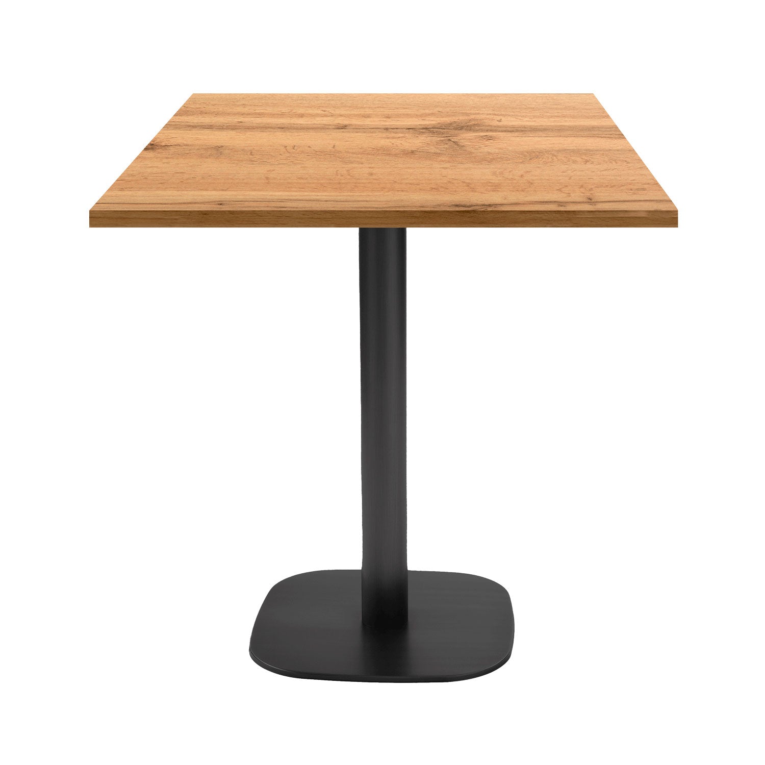 Table de restaurant round carrée 70x70cm chene armor
