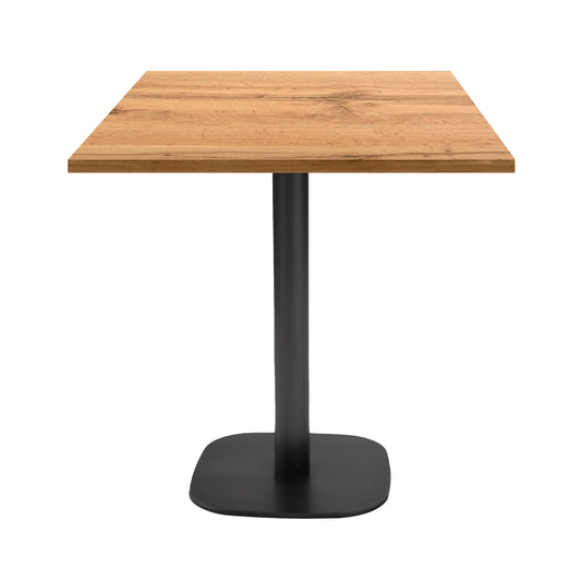 Table de restaurant round carrée 70x70cm chene armor