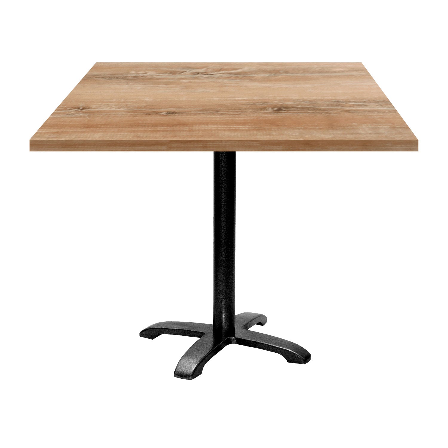 Table de restaurant bazila carrée 90x90cm chene slovene