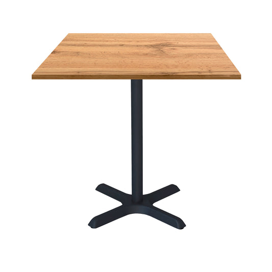 Table de restaurant dina carrée 70x70cm chene armor