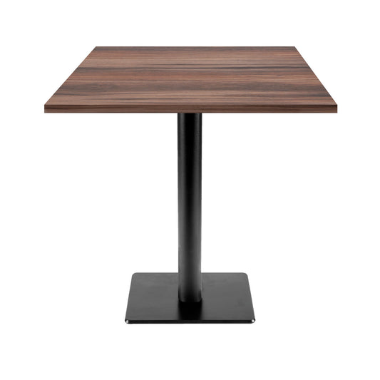 Table de restaurant milan carrée 70x70cm chene montagne