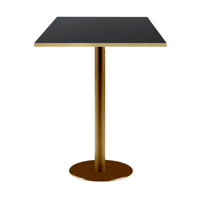 Mange-debout rome doré carré 60x60cm noir laiton