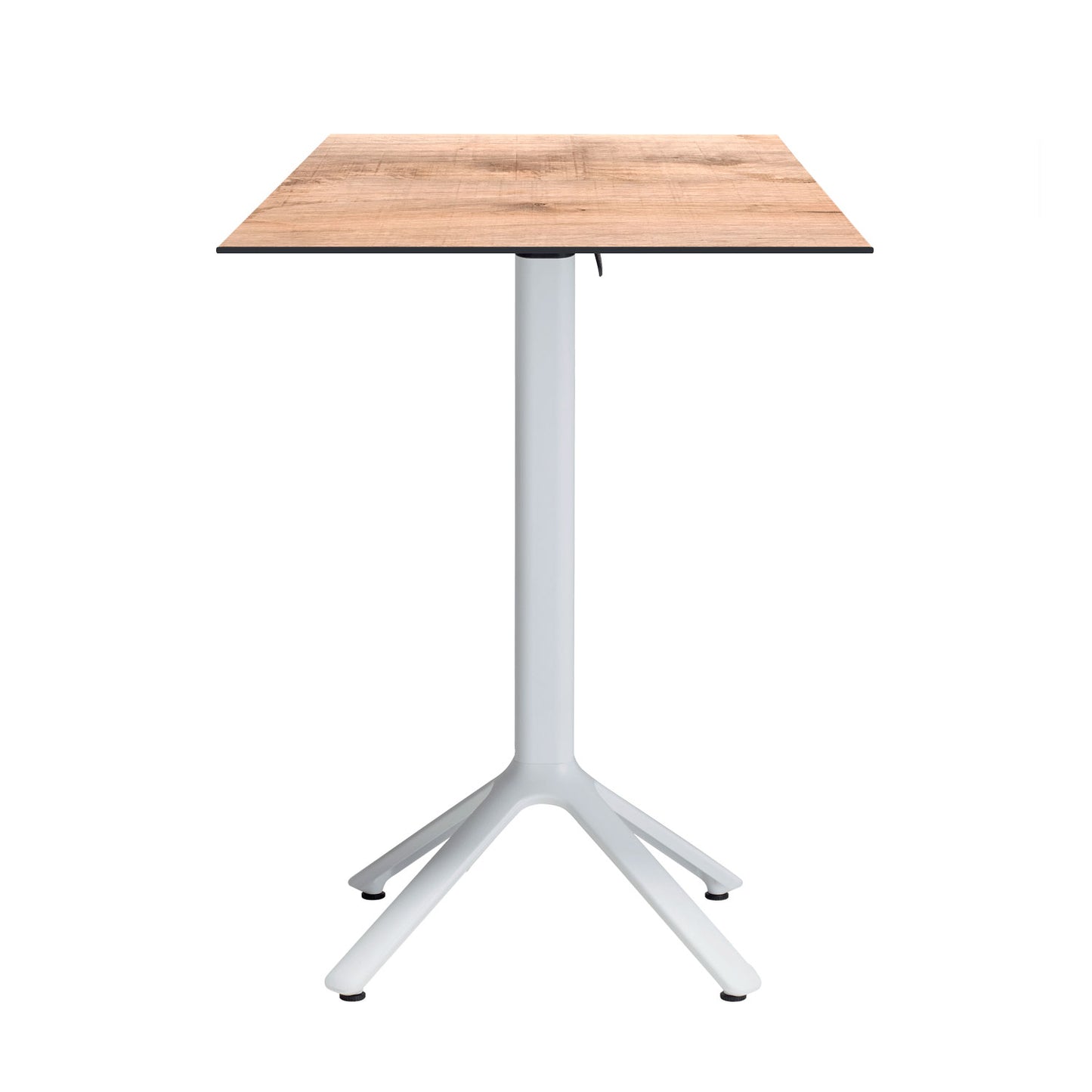 Mange-debout extérieur Nemo blanc 60x60cm tanin naturel