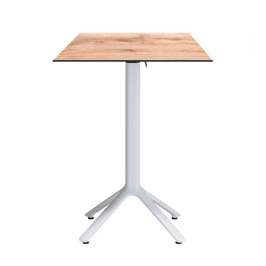 Mange-debout extérieur Nemo blanc 60x60cm tanin naturel