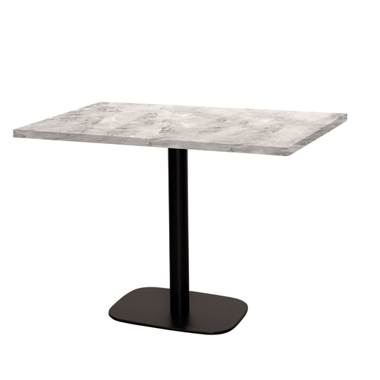 Table de restaurant round rectangle 120x70cm marbre trevisse