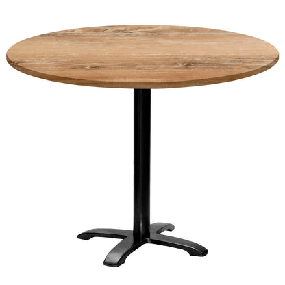 Table de restaurant bazila ronde 110cm chene slovene