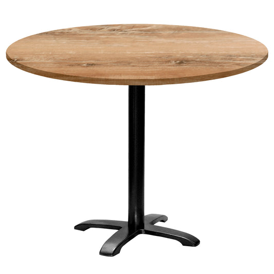 Table de restaurant bazila ronde 110cm chene slovene